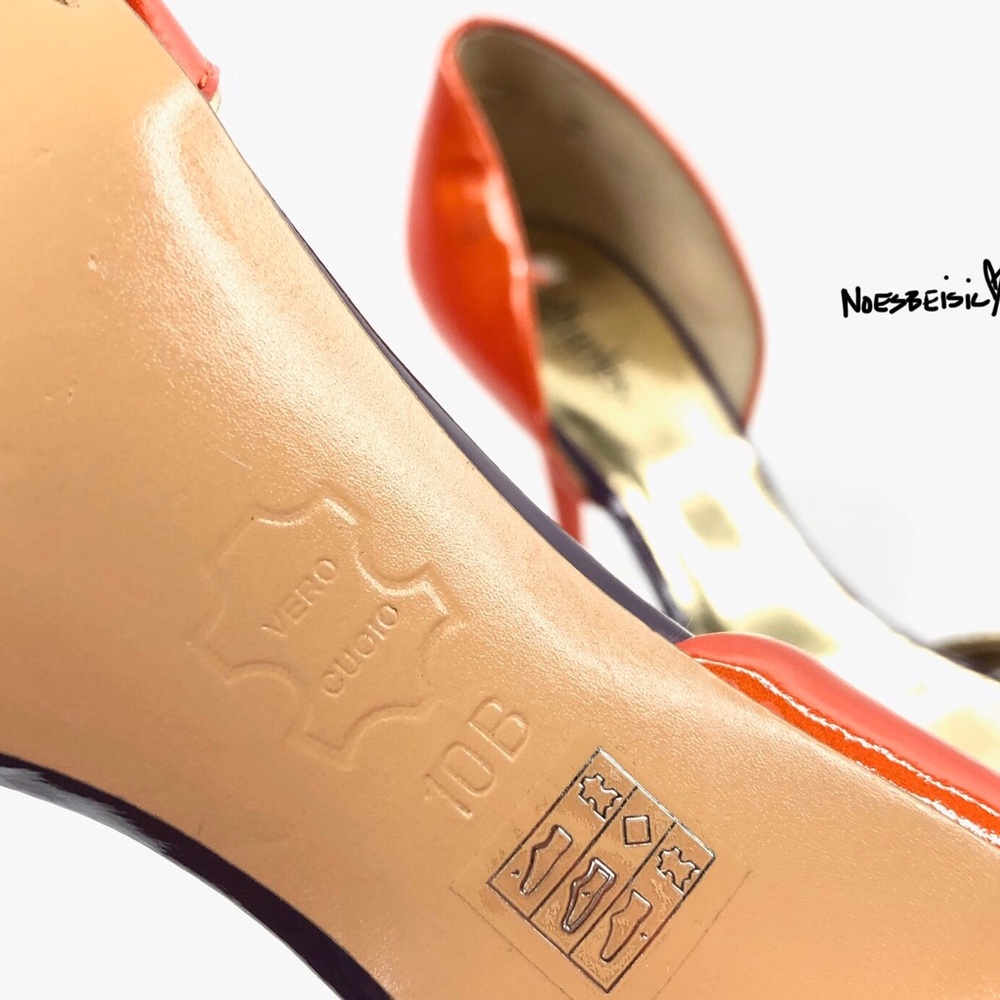 Charles David Multi Color Open Toe Heels - image 5